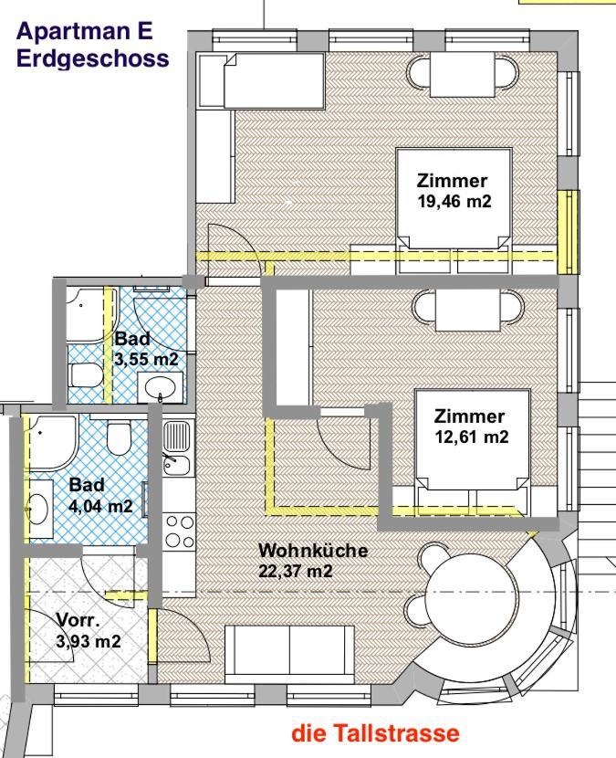 Апартаменти Tuxie Haus Екстер'єр фото